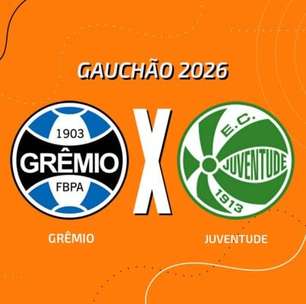 Grêmio x Juventude: onde assistir, escalações e arbitragem