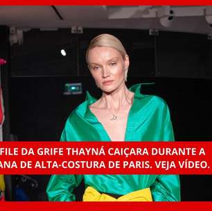 Alta-costura: veja desfile de grife brasileira Thayná Caiçara