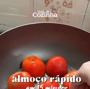 Almoço em 15 minutos
