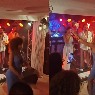 Ivete Sangalo se impressiona com o bumbum de Vanessa da Mata e surpreende com elogio