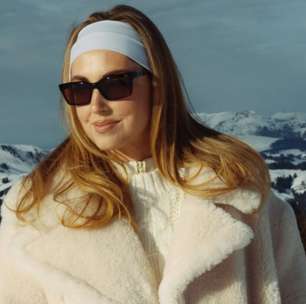 Com Chiara Ferragni, Guess celebra 45 anos com desfile nos Alpes Suíços