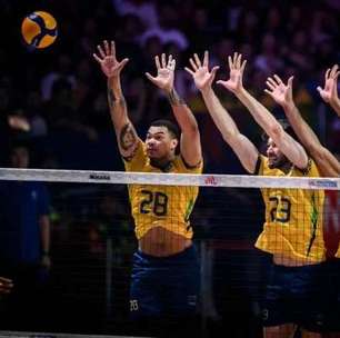 Tabela "pesada" da Seleção Brasileira masculina na VNL de 2026
