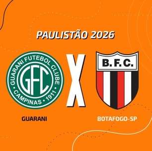 Guarani x Botafogo-SP, AO VIVO, com a Voz do Esporte, às 17h