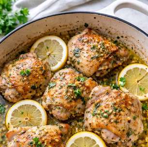 Frango ao Limão Temperado: aprenda o segredo da marinada perfeita