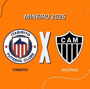 Itabirito x Atlético-MG: onde assistir, escalações e arbitragem