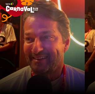 No carnaval, Marcelo Serrado brinca sobre volta de Crô: 'Deixa a bicha descansar'