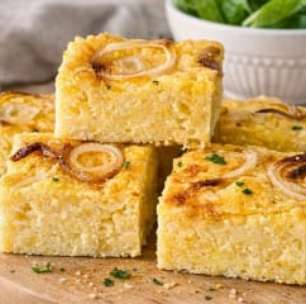 Bolo salgado de milho sem glúten: a sopa paraguaia