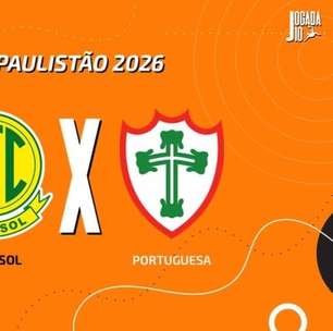 Mirassol x Portuguesa, AO VIVO, com a Voz do Esporte, às 19h