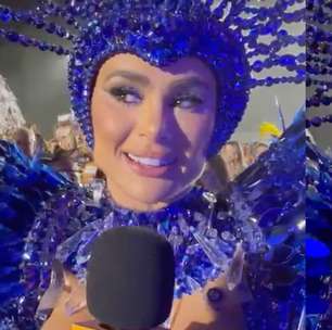 Ex-bailarina do Faustão diz que 'renasceu' ao desfilar no carnaval após prisão