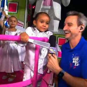 Mini mestre-sala diverte repórter da Globo com sinceridade sobre irmã no carnaval: 'Irritante'