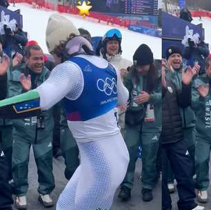 Namorada mostra 'gingado' de Lucas Pinheiro Braathen após ouro histórico nos Jogos de Inverno