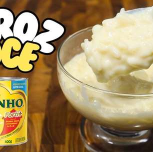 Arroz doce de leite ninho, a receita mais cremosa e fácil de fazer que vai encantar a todos