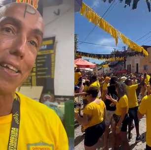 Impulsionado por 'O Agente Secreto', foliões da Pitombeira usam 'P' na testa; entenda o motivo