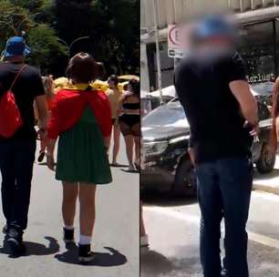 Policiais fantasiados de turma do Chaves prendem cinco pessoas em blocos de carnaval em SP