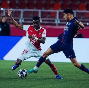 PSG vira sobre o Monaco e sai na frente nos playoffs da Champions