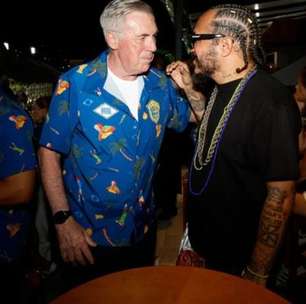 Carlo Ancelotti de volta ao sambódromo: um Mister folião