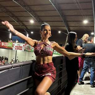 'Coração saindo pela boca', diz rainha de bateria da Mocidade Alegre após vitória