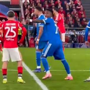 Vini Jr alvo de racismo: Benfica posta vídeo e diz que atletas do Real Madrid não podem ter ouvido ofensas