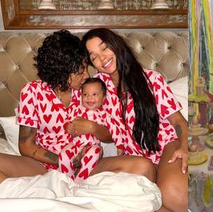Churrasco com ouro! Zuri, filha de Ludmilla e Brunna Gonçalves, ganha "mesversário" de luxo