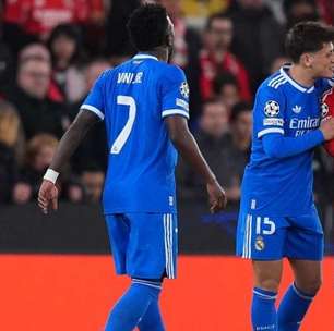 Real Madrid envia à Uefa provas de racismo contra Vini Jr