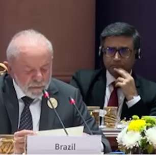 Na Índia, Lula fala em 'dominação' de empresas de IA e pede que 'ser humano seja centro das decisões'