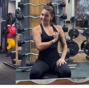 Ana Castela atinge percentual de gordura de atleta e comemora mudança corporal