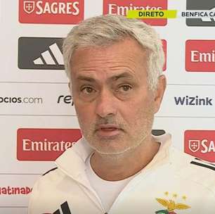 Benfica cancela coletiva de Mourinho e promove entrevista sem citar caso de racismo