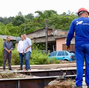 Avançam as obras da nova ponte na comunidade dos Cafunchos