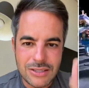 Marido de Simone Mendes se revolta com deboche a 'família tradicional' em desfile na Sapucaí