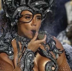 Rainha de bateria da Mangueira não entra com escola no Desfile das Campeãs; entenda