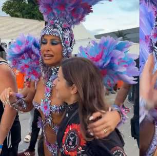 Sabrina Sato chora após perder o desfile da Gaviões da Fiel: 'Não acredito'