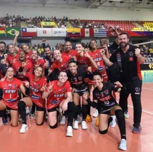 Sesi Bauru domina Osasco e é campeão sul-americano de clubes