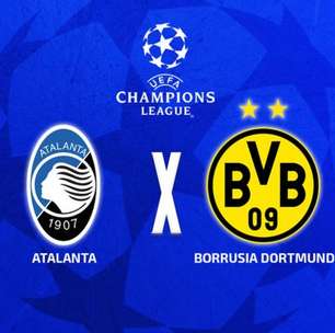 Atalanta x Borussia Dortmund: onde assistir, escalações e arbitragem