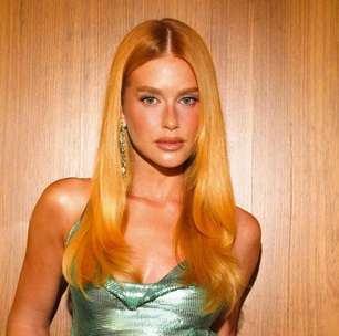 Marina Ruy Barbosa usa look verde de R$ 6 mil perfeito para ruivas
