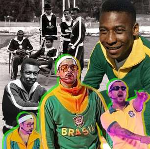 Ícones! Como a jaqueta do Pelé virou o look de Bad Bunny no Brasil