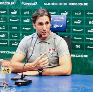 Atuação contra o Palmeiras deixa Zubeldía otimista com o Fluminense