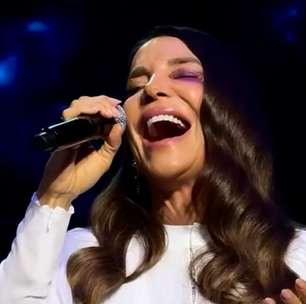 Ivete Sangalo faz primeiro show após acidente e explica: 'Fiz questão de vir assim'