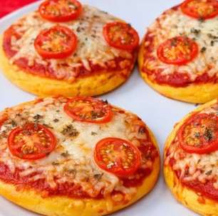 Mini pizza fit: uma delícia com poucos carboidratos e muita proteína para o seu lanche