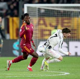 Roma vacila no fim e cede empate à Juventus no Italiano; Wesley fez golaço