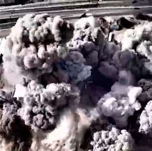 Israel divulga imagens de ataque a quartel-general do exército iraniano em Teerã