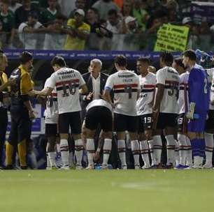 São Paulo amarga jejum contra o Palmeiras e amplia sequência negativa