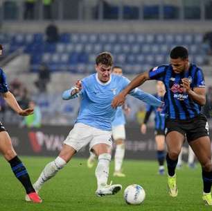 Lazio e Atalanta fazem segundo tempo movimentado e empatam na Copa da Itália