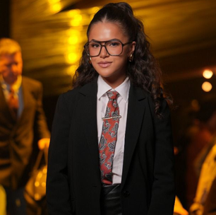 Maisa, Anttónia e + famosas provam ar fashion da gravata