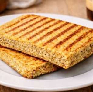 Pão de aveia 3 ingredientes: na sanduicheira ou frigideira