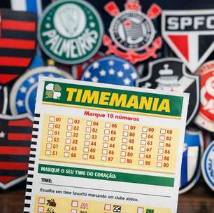 Resultado da Timemania 2363: confira os números sorteados e o Time do Coração