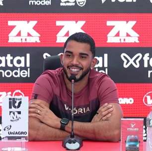 Especialista em pênaltis, Lucas Arcanjo promete Vitória pronto para o Bahia: "Clássico não se joga, se vence"