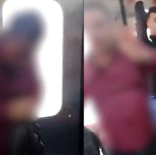 Suspeito de assédio em trem da CPTM apanha de passageiros e é preso em SP