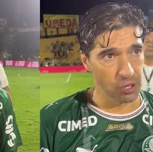 Abel Ferreira desabafa sobre torcida após título do Paulistão: 'Não entendo esse desequilíbrio'