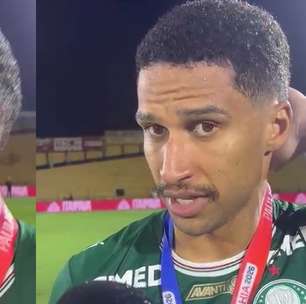 'É o gol da minha vida', diz zagueiro do Palmeiras após marcar na final do Paulistão