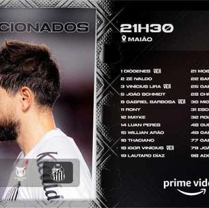 Santos confirma ausência de Neymar para duelo contra o Mirassol